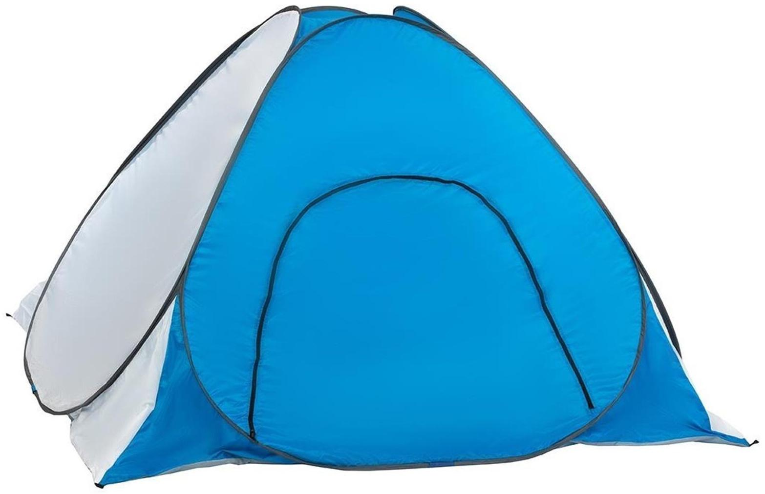 Палатка самораскрывающаяся, дно на молнии, 2 х 2 м, цвет бело-голубой (PR-D-TNC-038-2)