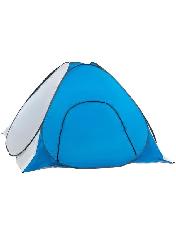 Палатка самораскрывающаяся, дно на молнии, 2 х 2 м, цвет бело-голубой (PR-D-TNC-038-2)