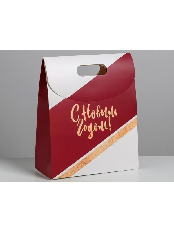 Пакет с клапаном «С наилучшими пожеланиями», 26 х32 х12 см