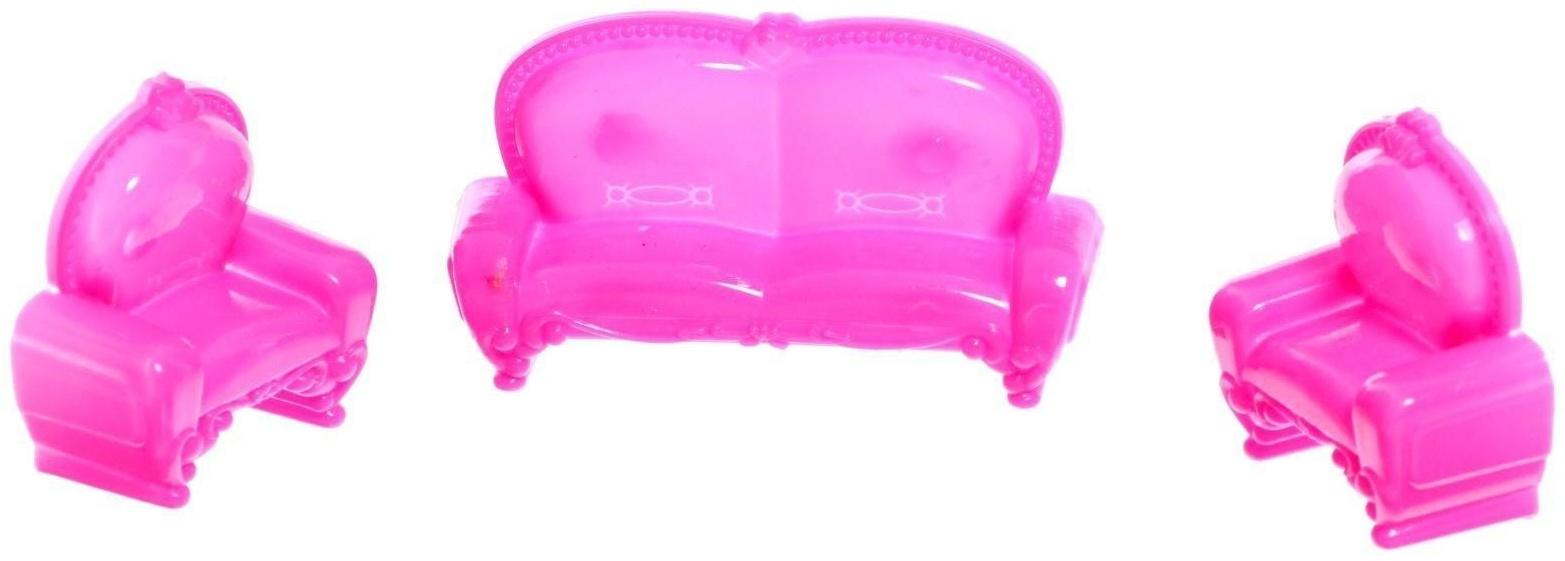 Дом для кукол «Коттедж» с куклами и аксессуарами