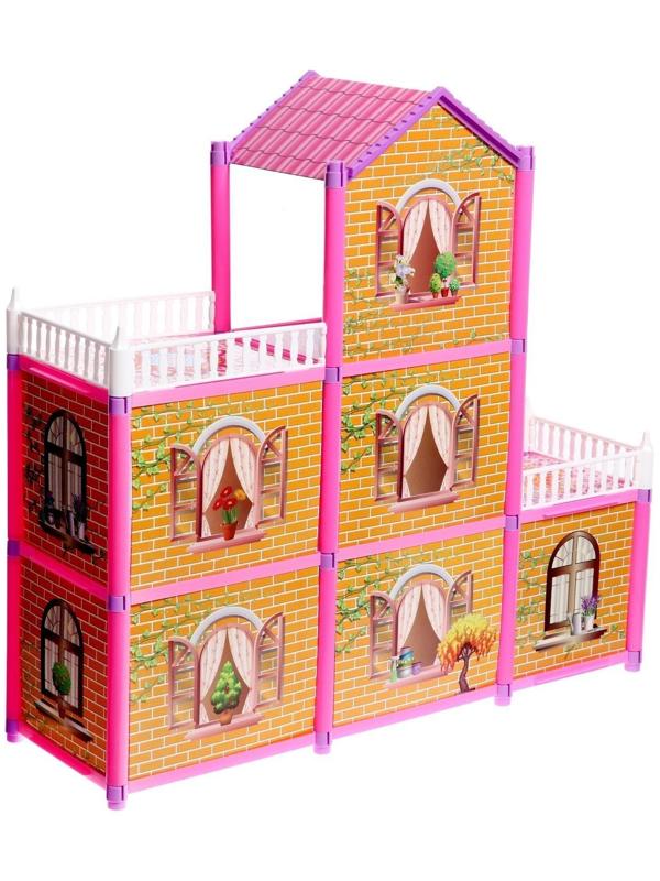 Дом для кукол «Коттедж» с куклами и аксессуарами