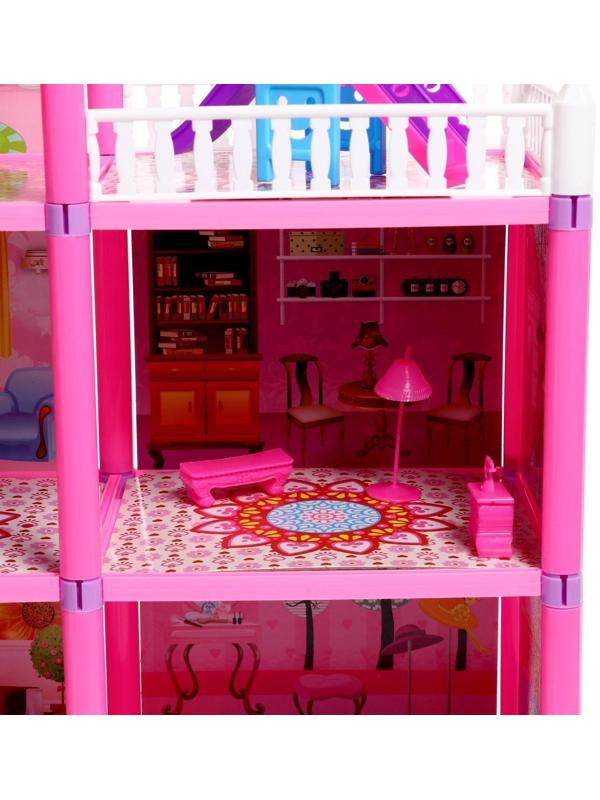 Дом для кукол «Коттедж» с куклами и аксессуарами