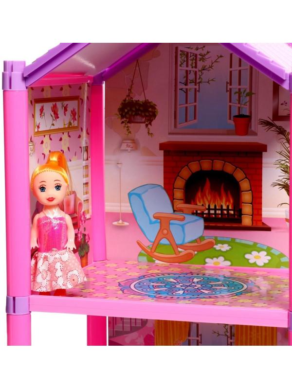 Дом для кукол «Коттедж» с куклами и аксессуарами
