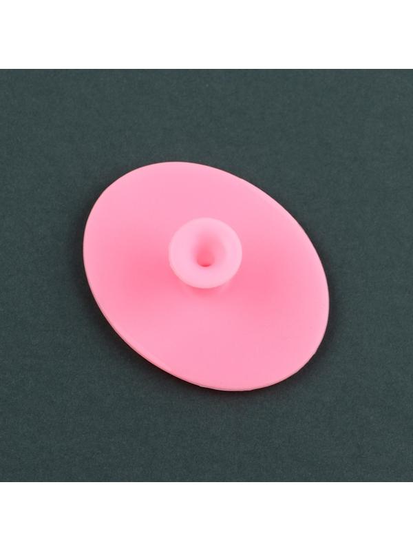 Массажёр для лица в пакете «Сияй», розовый, 6,5*5 см