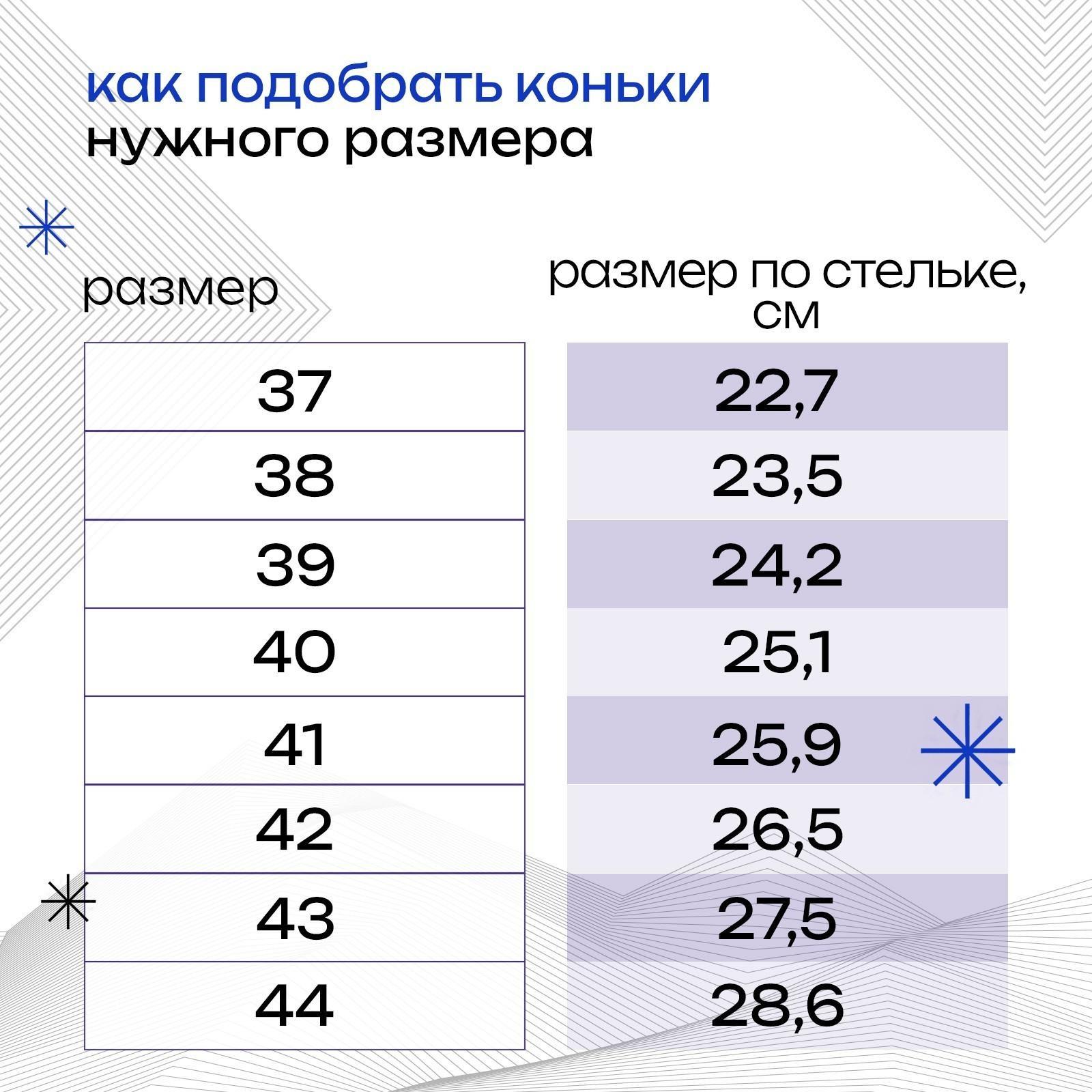 Коньки хоккейные 225L, искусственная кожа, размер 38
