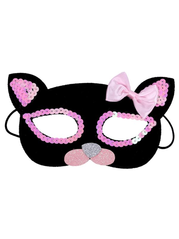 Карнавальный набор «Кошечка», ободок, маска, юбка