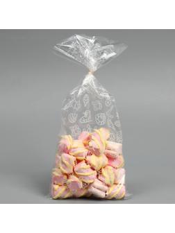 Пакет подарочный пропиленовый «Новый год», 14 х 29 см