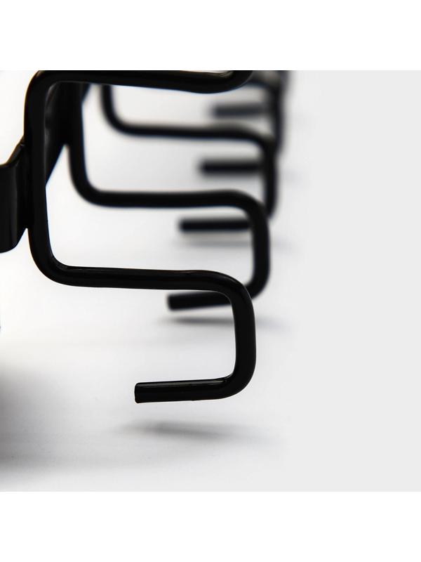 Держатель для кружек подвесной Доляна, на 10 предметов, цвет чёрный