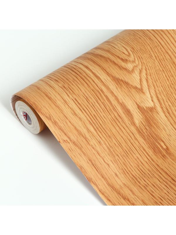 Пленка самоклеящаяся D&B 2002, Дерево светло-коричневое, 0,45х8м