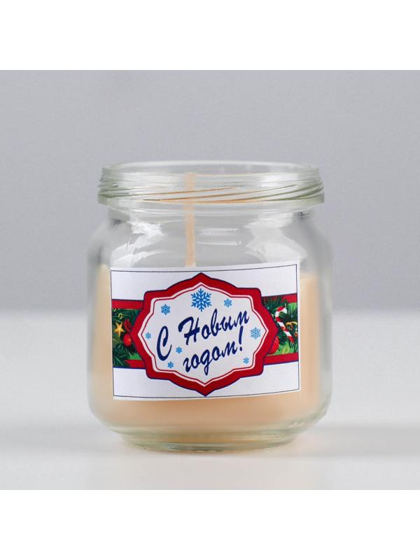 Ароматическая свеча в банке 