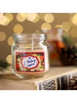 Ароматическая свеча в банке 