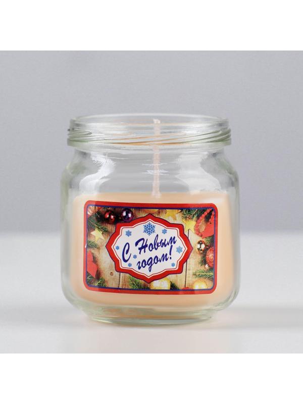 Ароматическая свеча в банке 