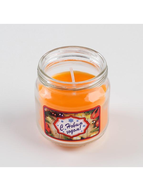 Ароматическая свеча в банке 