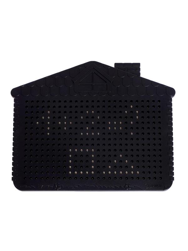 Планшет обучающий «Магнитное рисование», новогодний, цвет чёрный, 375 отверстий