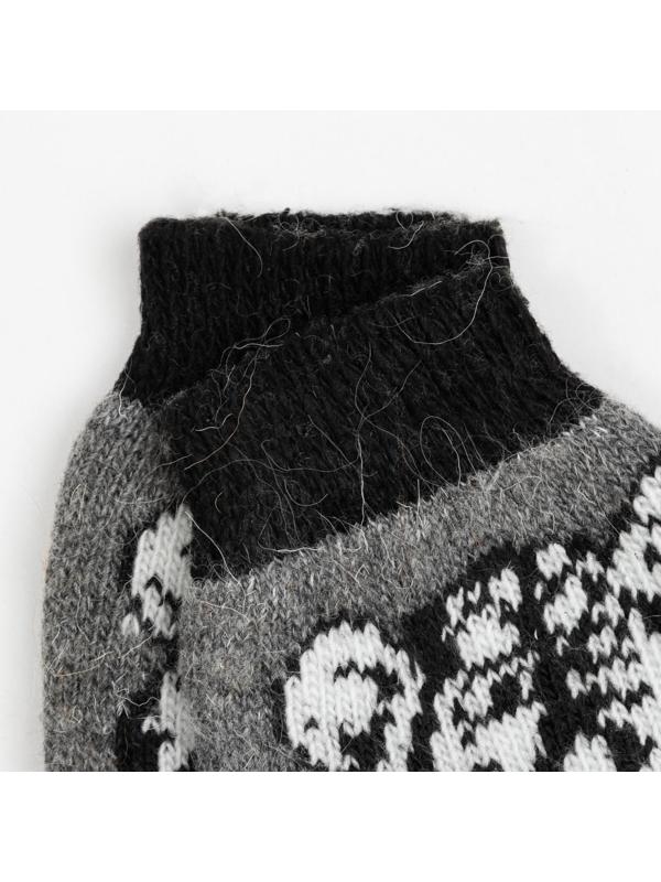 Носки мужские шерстяные «Тигр», цвет серый, размер 29