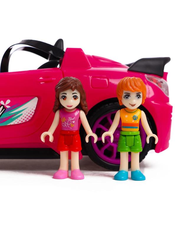 Машина для кукол «Мечта» свет, звук, с аксессуарами