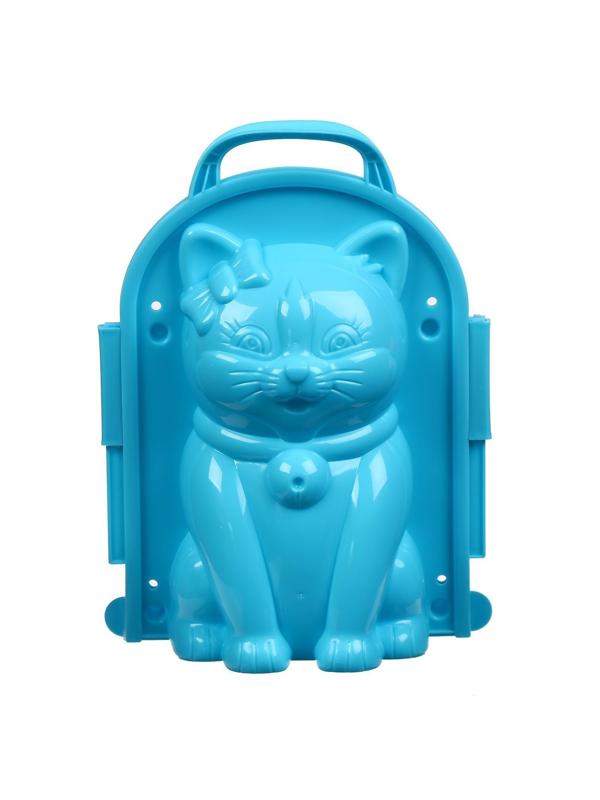 Снежколеп-песколеп «Кошка» + глазки и пуговки, набор, цвета МИКС