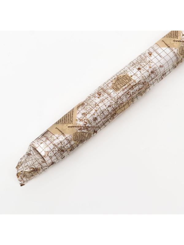 Бумага силиконизированная «Снежинки», золотые, для выпечки, 0,38 х 5 м