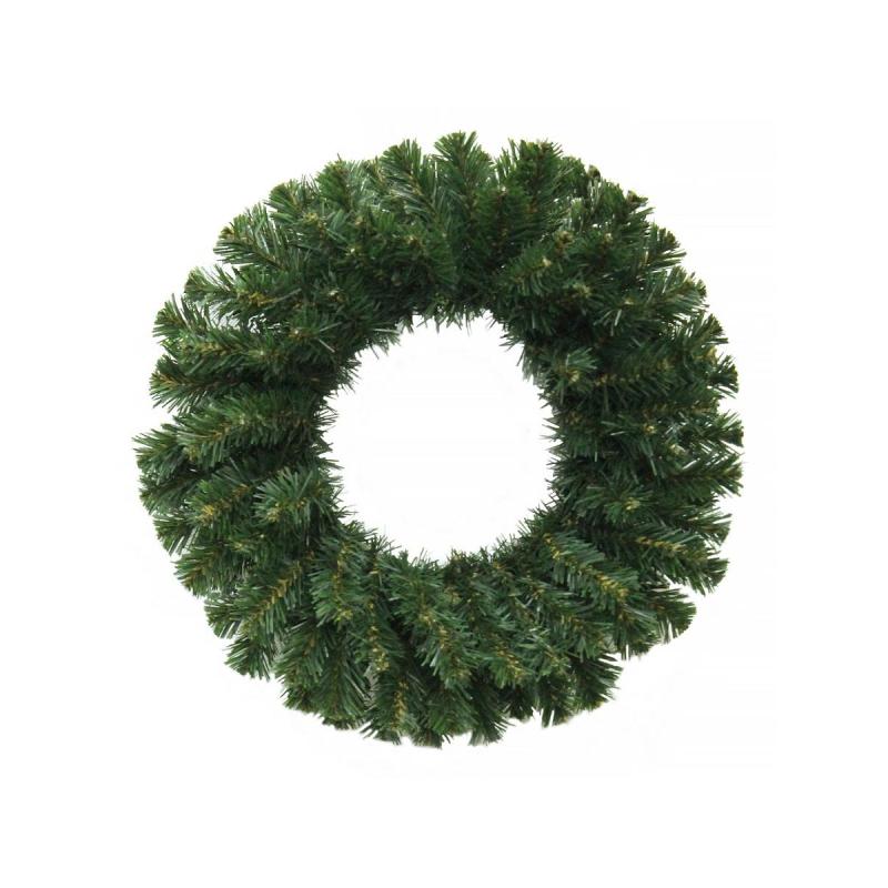 Венок новогодний -  2  зеленый, 35 см ВН-2