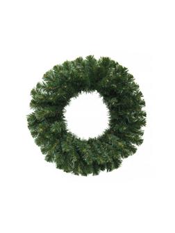 Венок новогодний -  2  зеленый, 35 см ВН-2