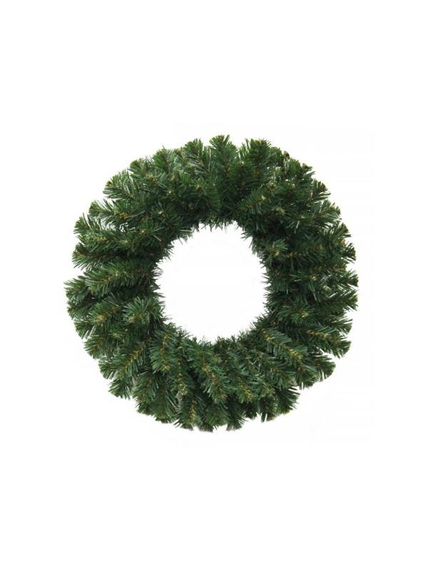 Венок новогодний -  2  зеленый, 35 см ВН-2