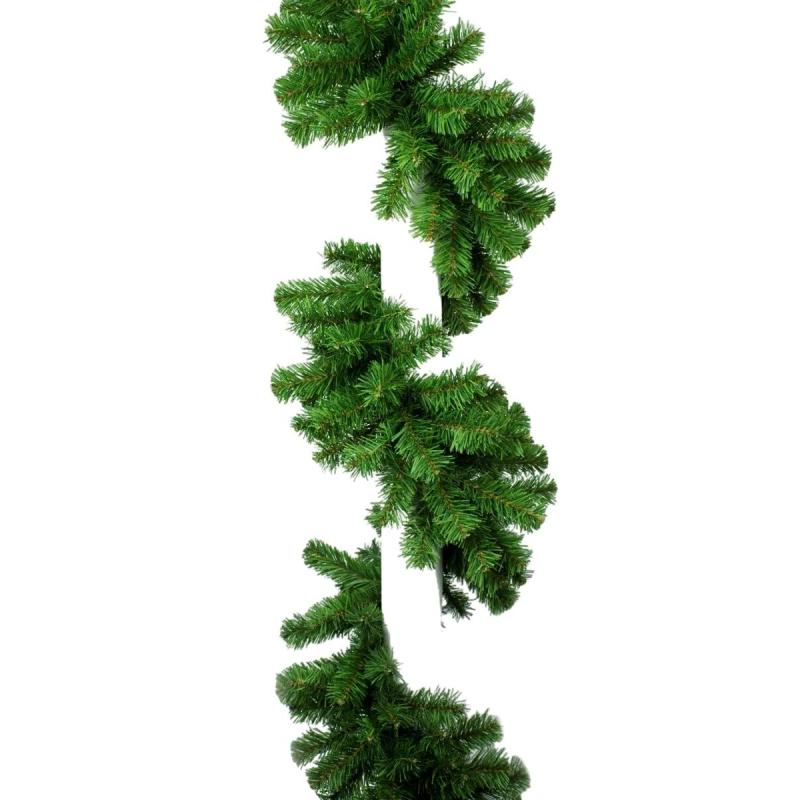 Гирлянда еловая Рождественская 15 светло-зеленая ГР-15