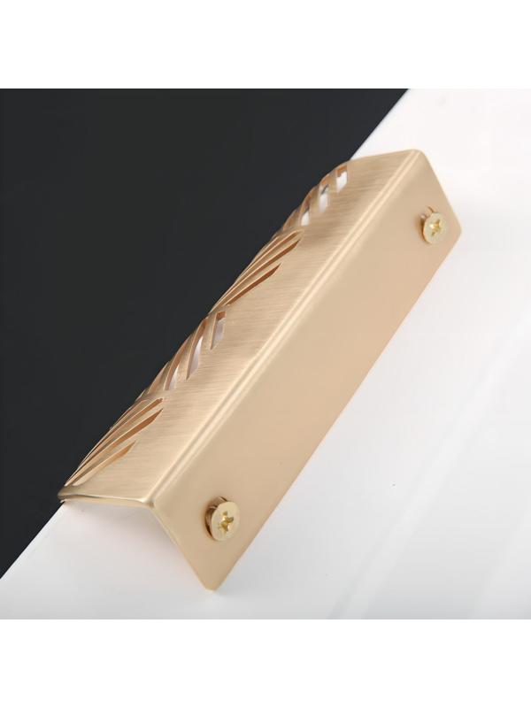 Ручка CAPPIO, м/о 96 мм, с узором, цвет матовое золото