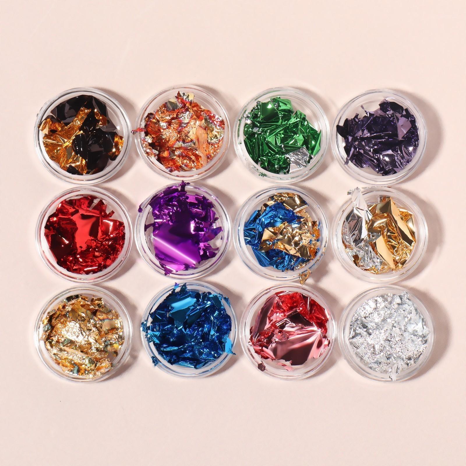 Поталь для декора «Ассорти», 12 шт