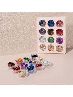 Поталь для декора «Ассорти», 12 шт