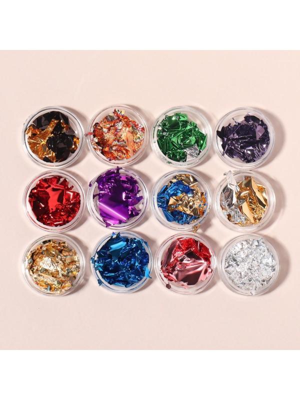 Поталь для декора «Ассорти», 12 шт