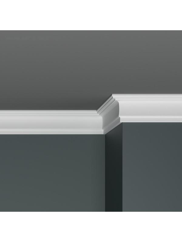 Потолочный плинтус для натяжных потолков N-60 20х55х2000мм