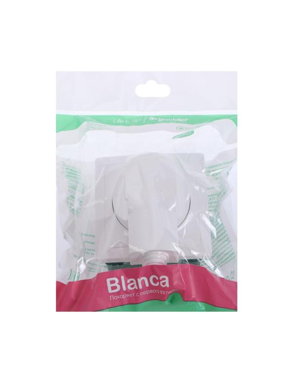 Комплект силовой SE Blanca, 32 А, 250В, монтажная коробка, розетка, вилка, бел., BLNSK013231