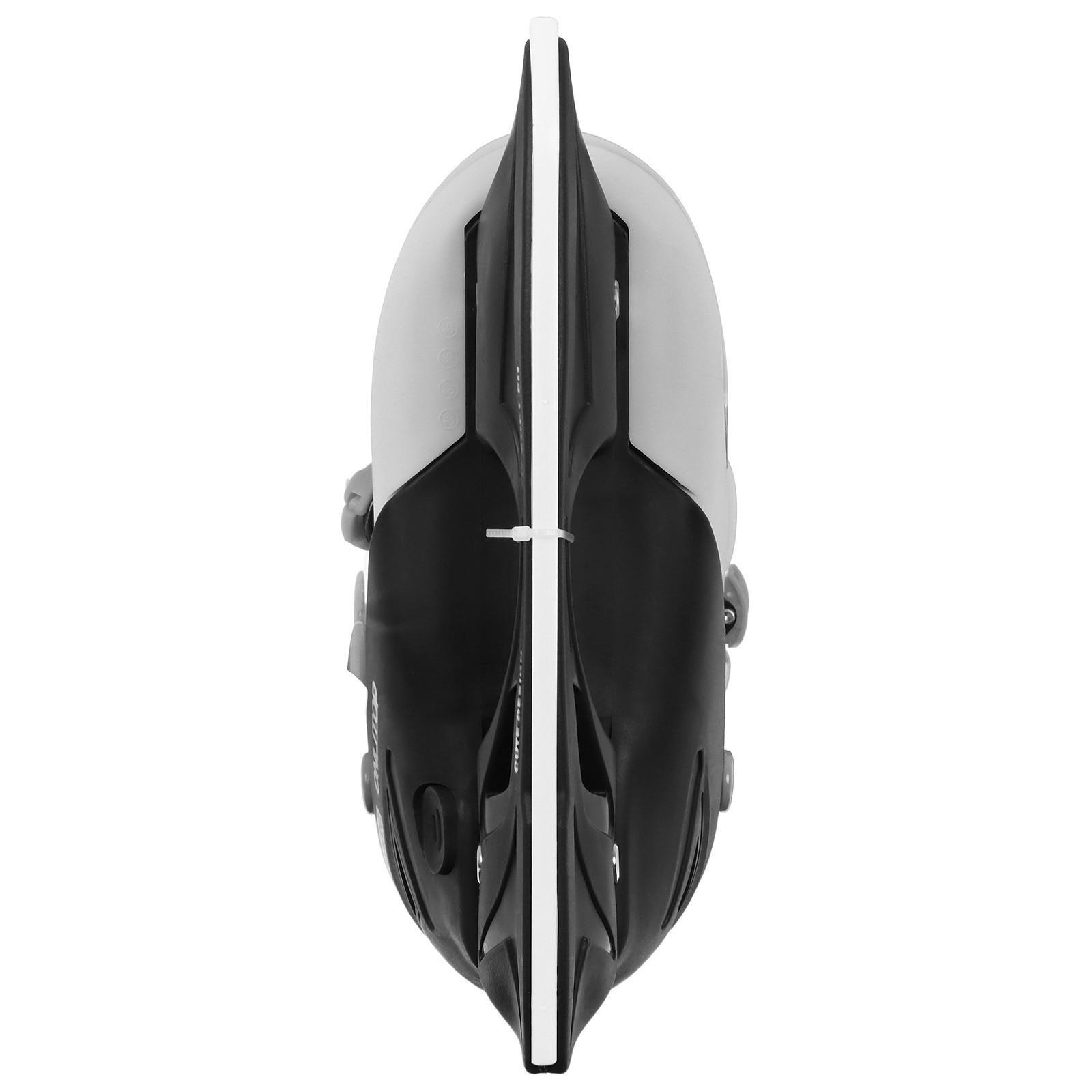 Набор: коньки ледовые детские раздвижные 223Y, текстиль, пластик, с роликовой платформой+защита, PVC колёса, размер 34-37