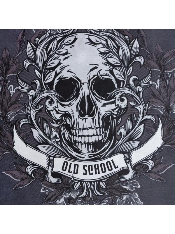 Постельное белье Этель дуэт Old school 143*215 см 2 шт,220*240 см,70*70 см 2 шт, бязь