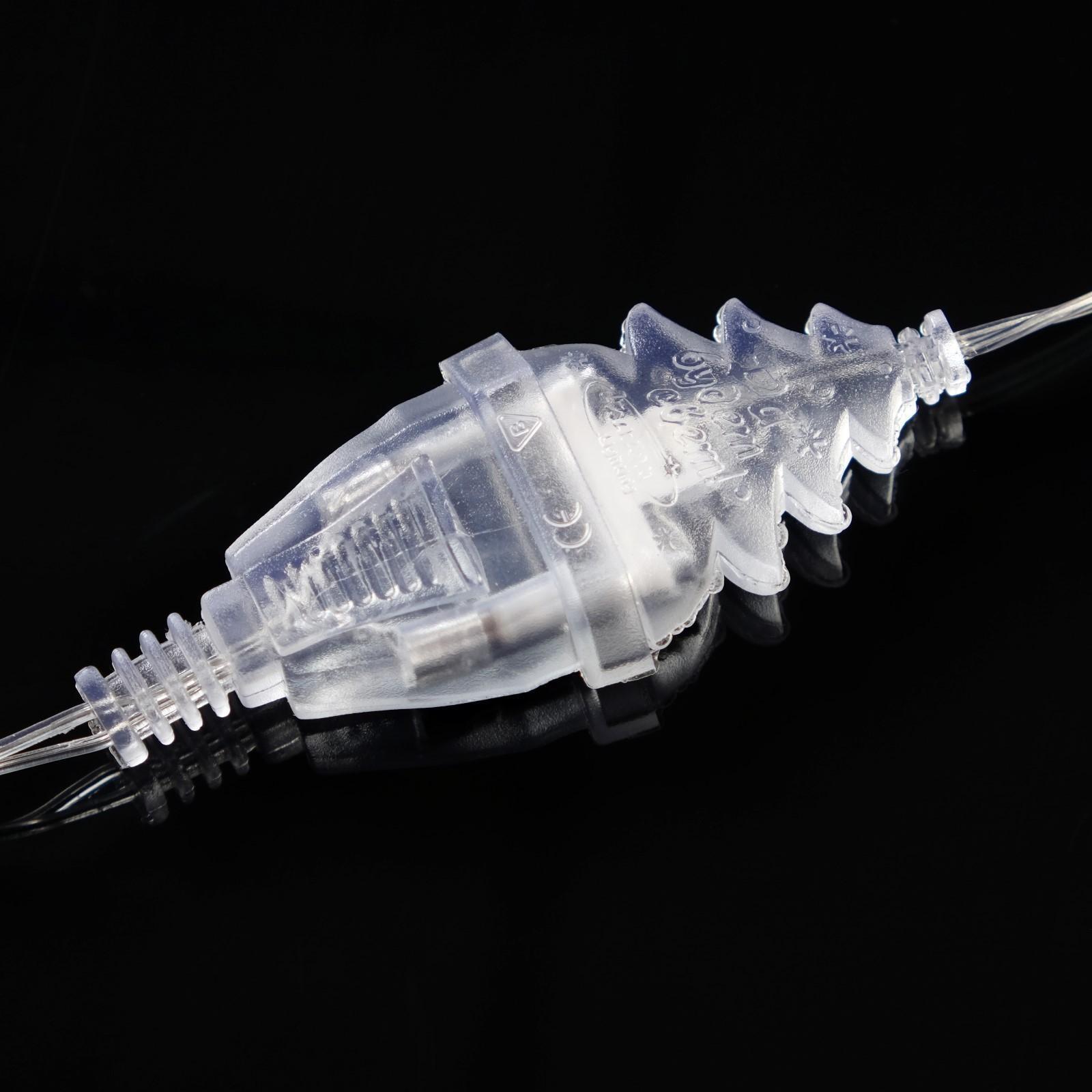 Удлинитель для комнатных гирлянд, 1.5 м, прозрачная нить, УМС-вилка