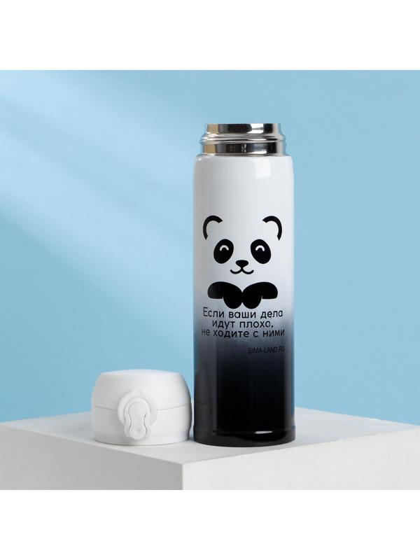 Термос «Панда», 450 мл, сохраняет тепло 10-12 ч