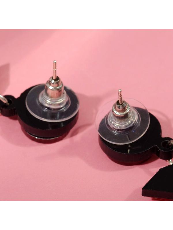 Серьги акрил 