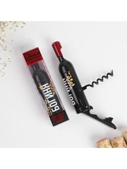 Штопор-бутылка в коробке 