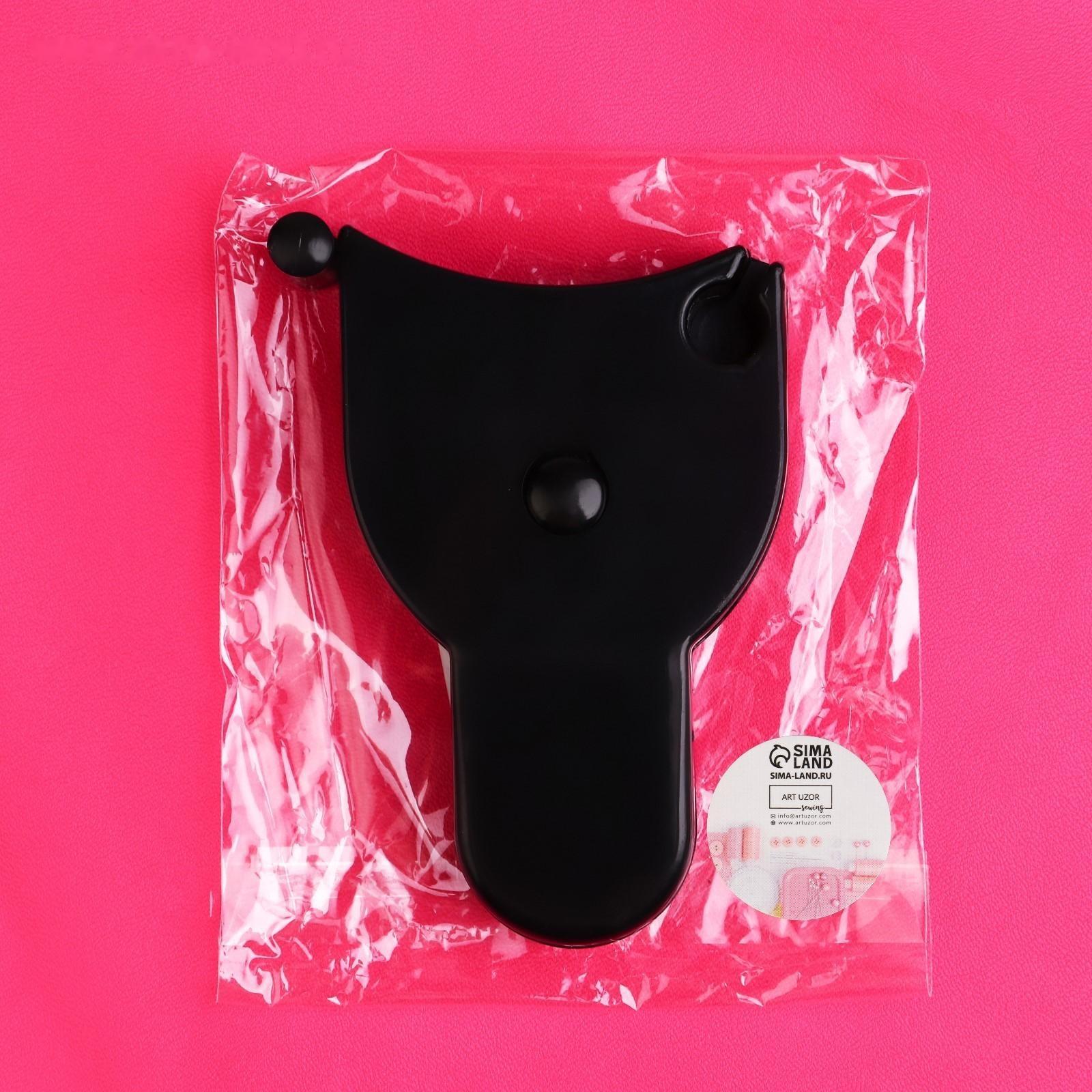 Рулетка для измерения объёмов тела портновская, 150 см (см/дюймы), цвет чёрный