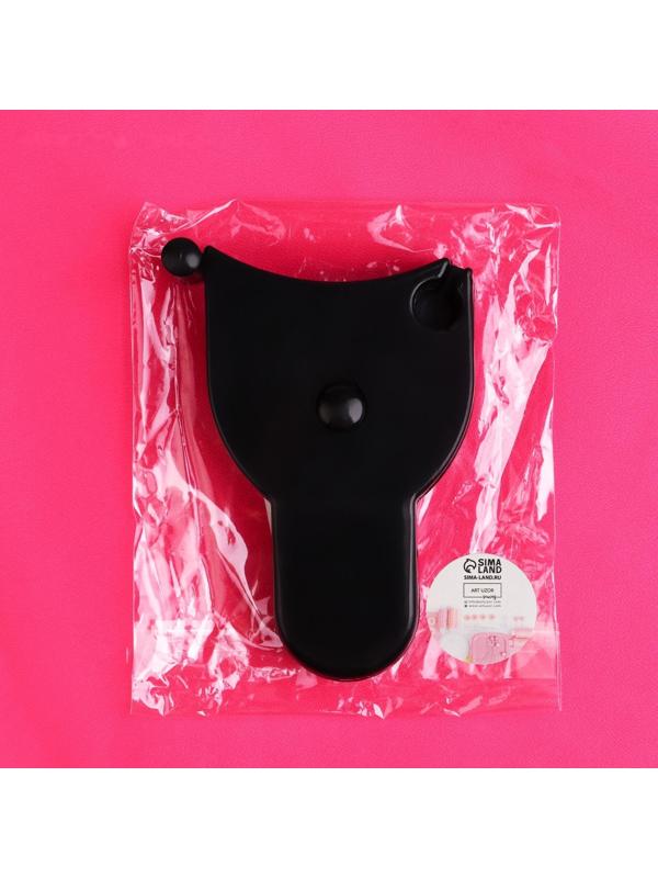 Рулетка для измерения объёмов тела портновская, 150 см (см/дюймы), цвет чёрный