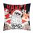 Подушка декоративная новогодняя Этель «Bad Santa», 40х40 см, 100% п/э, велюр