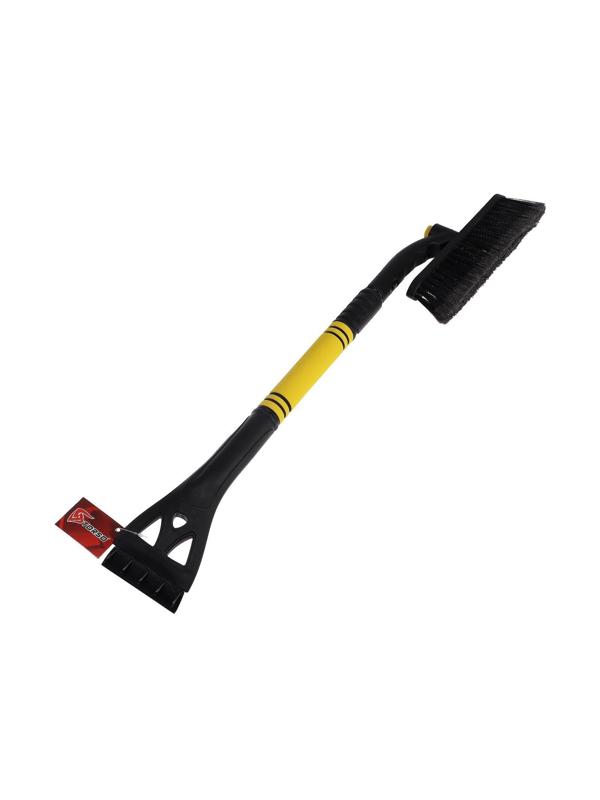 Щетка сметка TORSO, 73-91 см, телескопическая, поворотная, МИКС