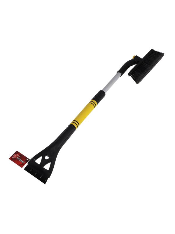 Щетка сметка TORSO, 73-91 см, телескопическая, поворотная, МИКС