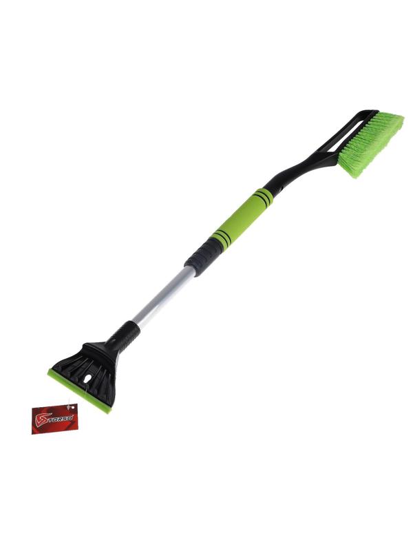 Щетка сметка TORSO, 73-88 см, телескопическая, усиленная, МИКС