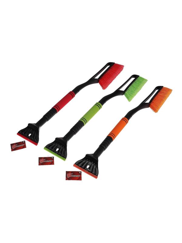 Щетка сметка TORSO, 73-88 см, телескопическая, усиленная, МИКС
