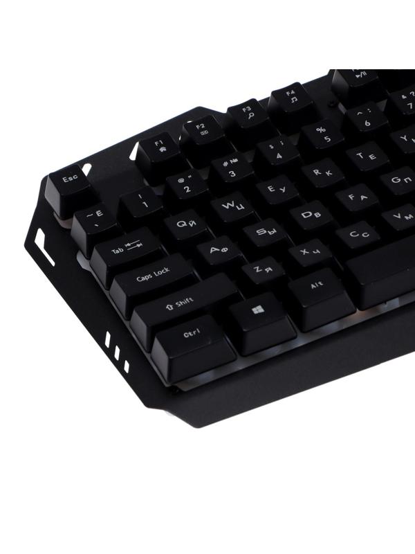 Игровой набор Smartbuy RUSH Citadel 3 в 1, клавиатура+мышь+ковер, проводной, 2400 dpi