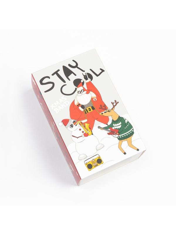 Набор новогодних мужских носков KAFTAN 