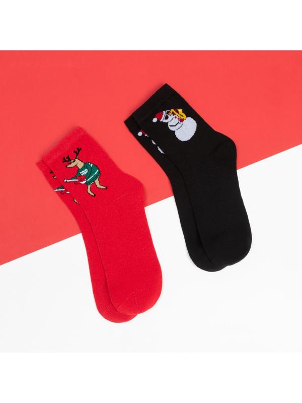 Набор новогодних мужских носков KAFTAN 