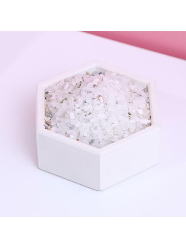 Соль для ванны с лепестками лаванды 