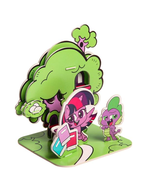 3D конструктор из пенокартона «Домик Искорки», 2 листа, My Little Pony